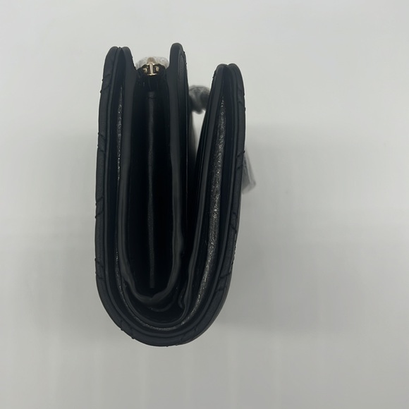 Kate Spade Natalia Medium Compact Bifold Wallet Black - Picture 3 of 13